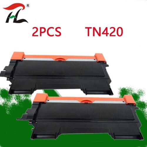 2pcs For Brother TN420 TN450 TN2250 420 Compatible Toner Cartridge Black TN2210 TN2260 TN2215 for Printers MFC 7860DW DCP-7060D
