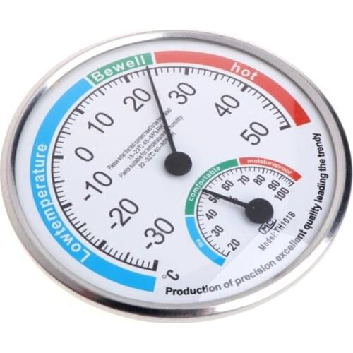 Household Analog Thermometer Hygrometer Temperature Humidity Monitor Meter Gauge