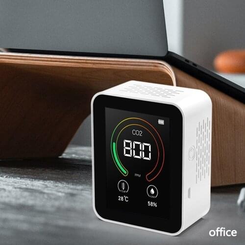 Co2 Detector Air Quality Monitor Indoor LCD Digital Supplies 400-5000PPM Measuring Range Analyzer Air Quality Tester