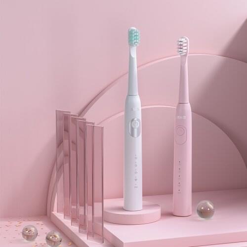 Electric Toothbrush Ultrasonic-Type Seago IPX7 5-Modes Indicator Supercharged Smart Adult