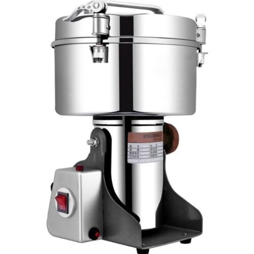 Stainless Steel 4500g Large Capacity Fine Grinder Chinese Medicine Grinder Household Electric Grinder