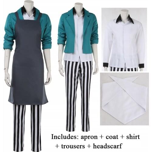 Pretty Boy Detective Club Bishounen Tanteidan Fukuroi Michiru Cosplay Costumes Top Pants Anime Uniform Sets Wig Halloween Party