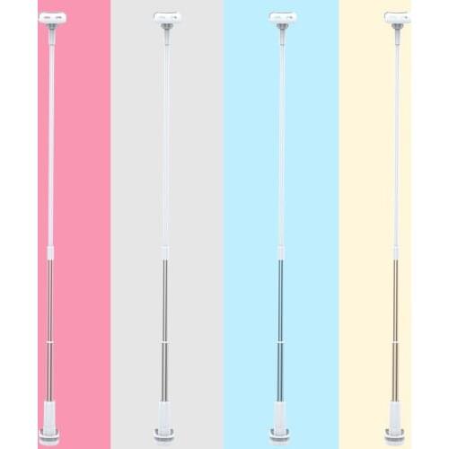 Lazy phone holder Universal 360 degree rotating aluminum alloy telescopic holder for tablet and mobile phone