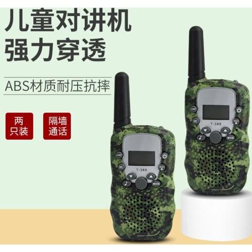 Hot Sale T388 Childrens Handheld Intercom Small Wireless Walkie-talkie Civilian 0.5W Channel Walkie-talkie Toy