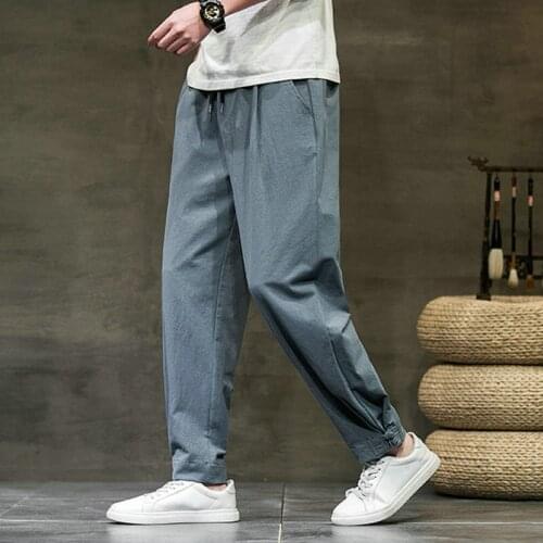 Men Harem Pants Harajuku Style Jogging Pants Mens Nice Autumn Loose Trousers Male Fashion Oversize Sweatpants Streetwear
