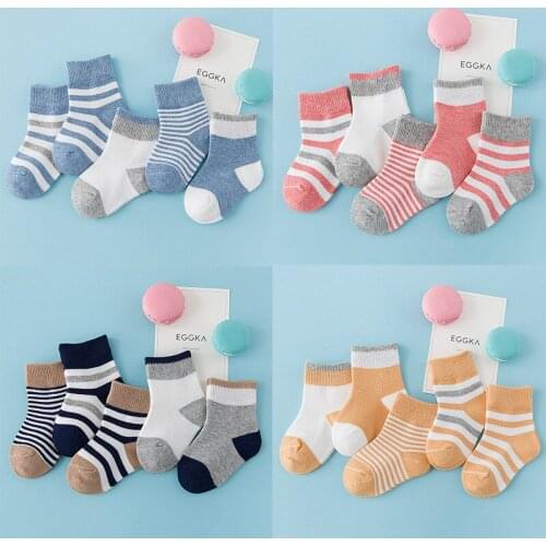 0-3 Year 5 Pairs Pack Wholesale Baby Socks Childrens Summer Mesh Socks Ultra-thin Breathable Stars Moon Boys Girls Kids Socks