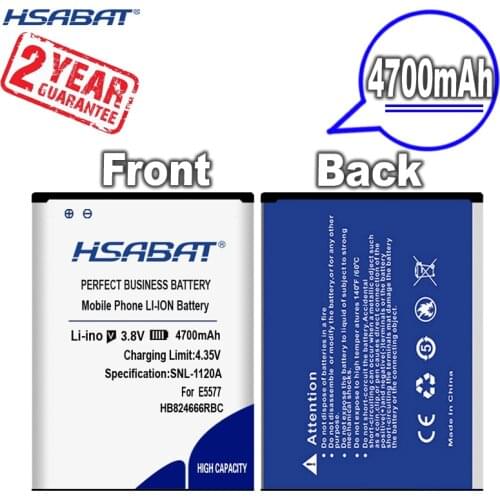 New Arrival [ HSABAT ] 4700mAh HB824666RBC Replacement Battery For Huawei E5577 ebs-937 WIFI Router