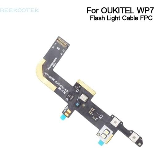 New Original Oukitel WP7 Flash Lamp Light Cable FPC Barometric Pressure Auxiliary Mic LED Internal Repair Accessories Parts