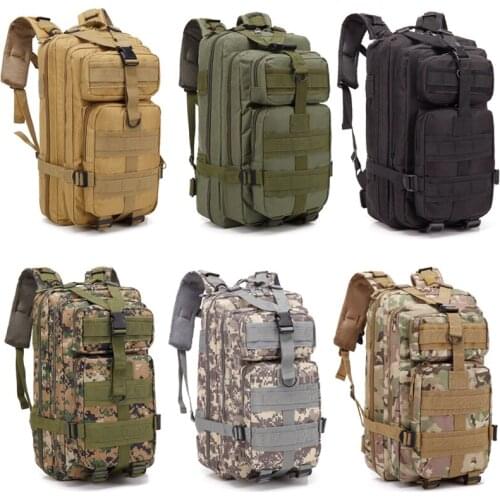 30L Mens Tactical Backpack Outdoor Military Rucksacks Waterproof Sports Camping Trekking Hiking Fishing Hunting Bags For Male