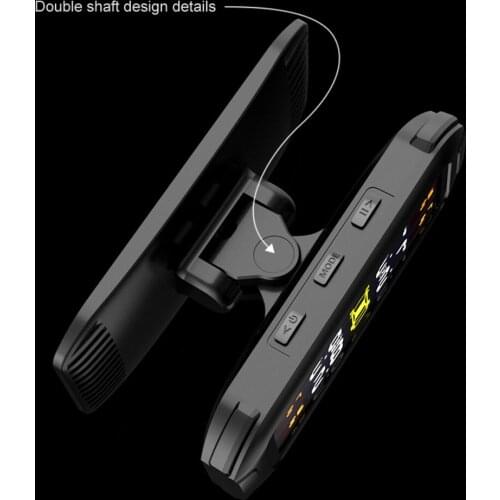 LEEPEE Car Tyre Pressure Monitor Temperature Warning Fuel Save Tire Pressure Monitoring System With 4 External Sensor Solar TPMS