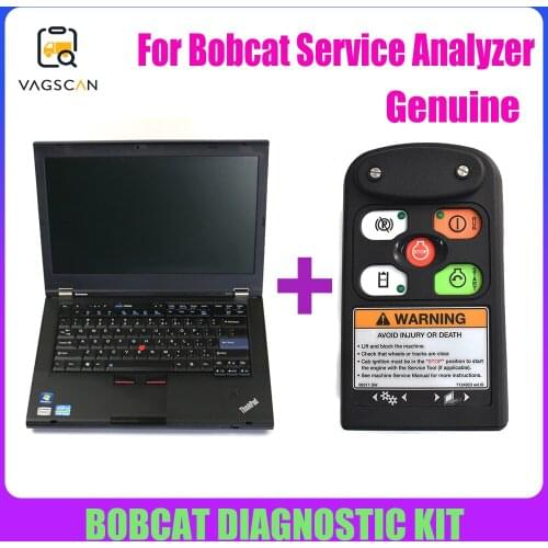T420 Laptop For Bobcat Service Analyzer BOBCAT DIAGNOSTIC Tool Electronic Control Modules (ECMs) Monitor loader diagnostic tool