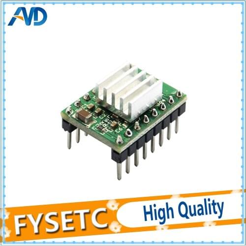 1pc Stepper Driver A4988 Green Stepper Motor-Driver Module Dropshipping stepstick a4988 with heat sink