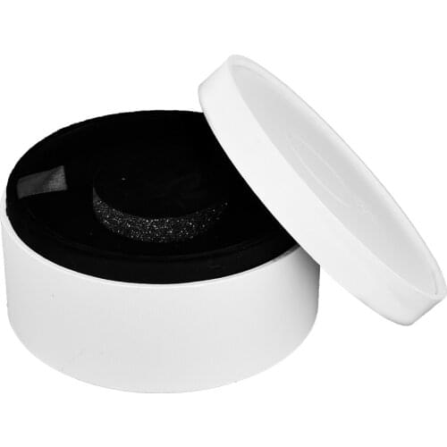 12*6 cm Packaging Gift Paper Round Box Ring Jewelry Display Ring Earrings Charms Velvet Box Compatible With Earring DIY Jewelry