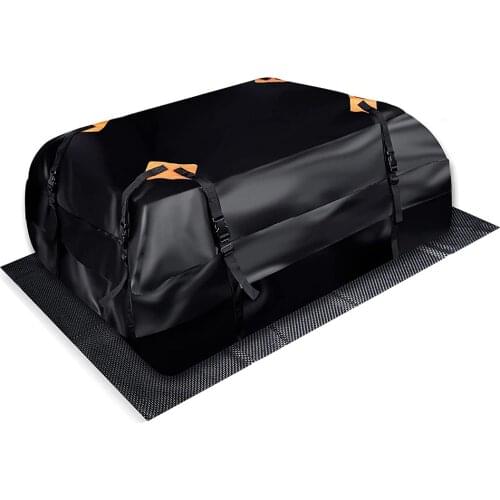 Luggage Storage Cargo Carrier Car Roof Bag Sunscreen SUV Van Waterproof Foldable Outdoor Universal Top Rack Vehicle Camping