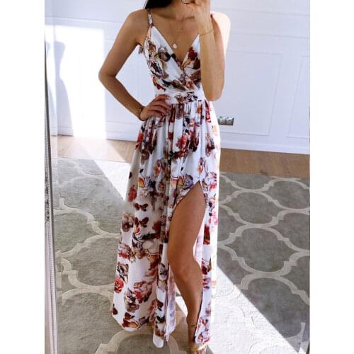 Elegant Off Shoulder Lady Lace-Up Bow Maxi Dresses Women Sleeveless Backless Long Dress Sexy Deep V Neck Lace Mesh Party Dress