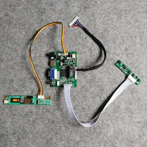 LVDS 30 Pin VGA AV DIY kit LCD panel 1-CCFL Fit B154SW01/N154Z1/N154Z3/QD15AL01/QD15AL02 1680*1050 monitor controller board