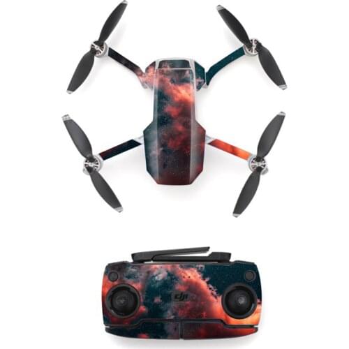 Beautiful Starry Sky Style Skin Sticker for DJI Mavic Mini Drone And Remote Controller Decal Vinyl Skins Cover