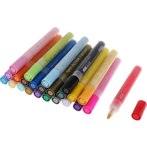 Environmentally Friendly Odorless Acrylic Paint Markers Office