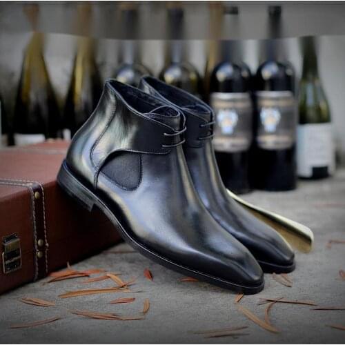 2021 Autumn and Winter New Business Fashion Casual Pu Leather Shoes Mens Lace-up All-match Cowhide Lined Mens Shoes ZZ327