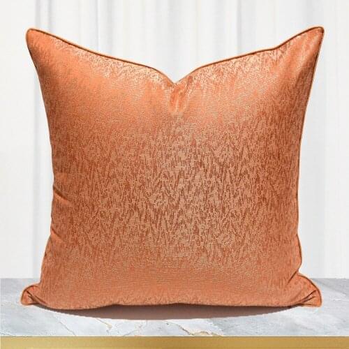 Modern Pillow Cover 45x45 Golden Orange Cushion Cover Home Decoration Sofa Throw Pillow Cover Cushion Cover 50x50
