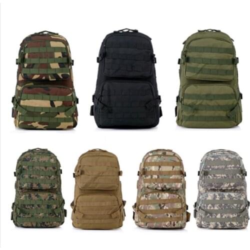 Tactical 3D Nylon Combat Molle Bag Rucksack Tactical Camping Hiking Fishing Backpack