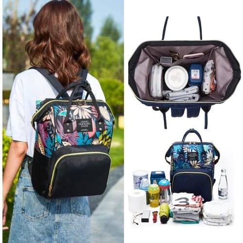 Weaterproof Baby Diaper Bags for Fashion Mummy Maternity Nappy Bag Mommy Travel Stroller Bag Backapck for Mom Changing Diper Bag