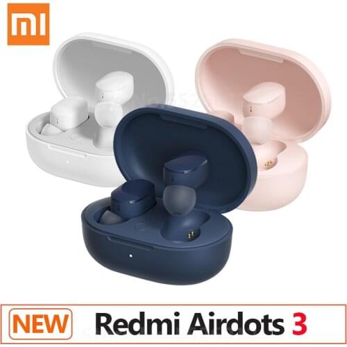 Xiaomi Redmi Airdots 3 Wiressless Bluethtooh Earphones Stereo Bass With Mic TWS In-Ear Mi Earbuds for Mobile Phone