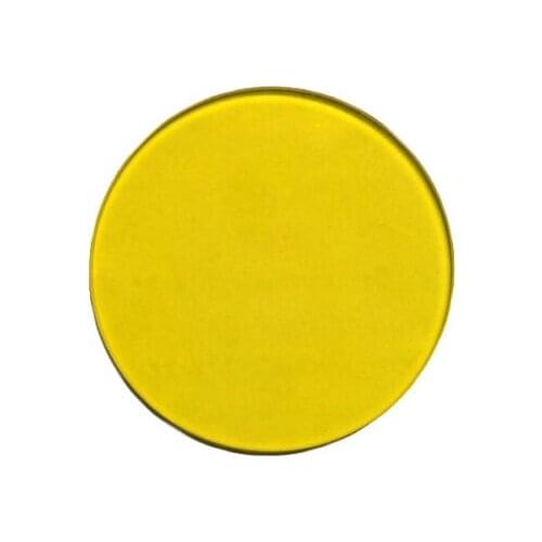 LXFT-Y45 45mm big size Yellow Filters for Microscopes and other LED light