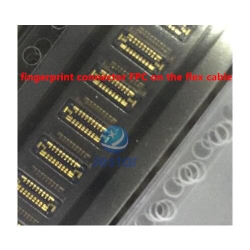 10pcs/lot FPC connector for the iphone 7 7plus fingerprint home button flex cable