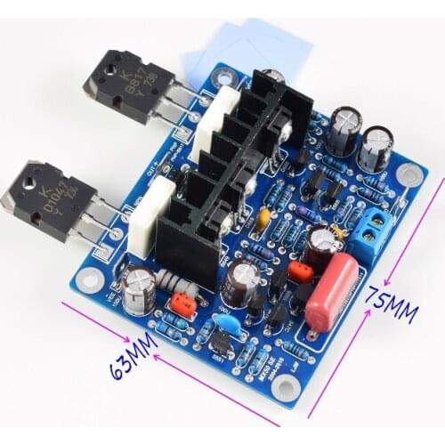 2PCS MX50 SE 100WX2 Dual Channels Audio Power amplifiers DIY KIT/Finished board