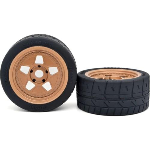 2Pcs Rubber Spare Tires Tyre Wheel Upgrade Accessories for ARRMA ZD Racing 1:7 RC Car Parts Accessories