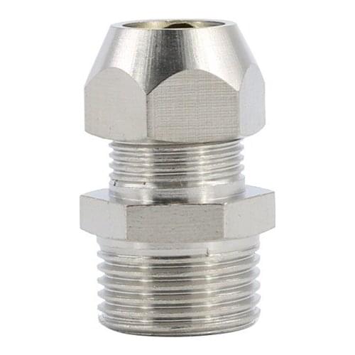 5pcs/lot 1/2" Male BSP *12mm OD Pneumatic Air Nickel Plated Brass Compression Fitting Male Connector