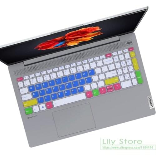 Laptop Keyboard cover Skin silcione for Lenovo Ideapad 5 are05 15IIL05 15itl05 15 15.6" / Flex 5 15IIL05 / Slim 7 15 15.6"