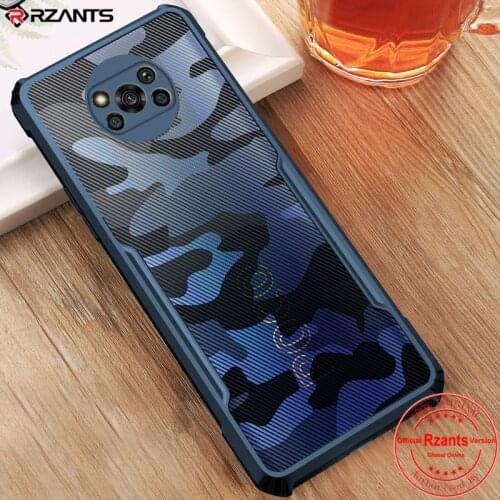 Rzants For Xiaomi POCO X3 POCO X3 PRO NFC Case Camouflage Casing Hard Shockproof Ant-Drop Ultra Slim Thin Phone Cover