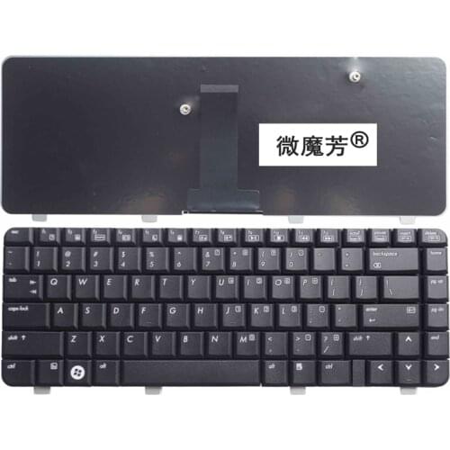 US Black New English keyboard FOR HP 500 520 HP500 Laptop Keyboard