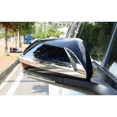 For Toyota C-HR CHR C HR 2016 2017 2018 Rearview Mirror Cover Side Wing Cap Shell Case Moulding Trims Chrome Accessories