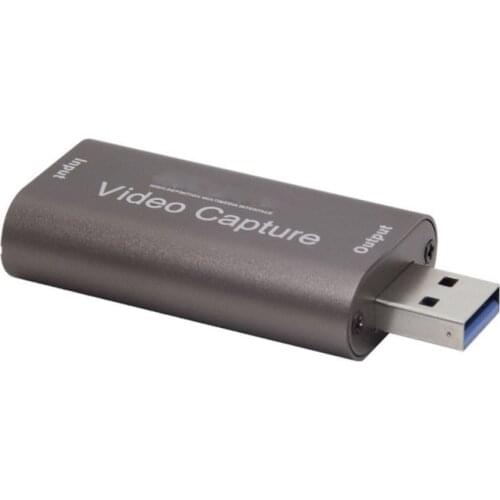 4K Video Capture Card USB 3.0 2.0 HDMI-compatible Video Grabber Record Box for PS4 Game DVD Camcorder Camera Recording Live