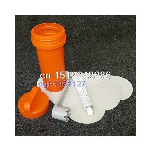 Inflatable Boat Water Toy Repair Kit PVC Patch Glue Valve Wrench Container