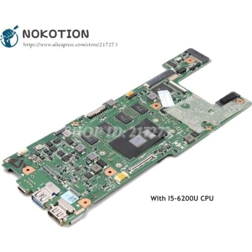 NOKOTION For Acer Swift3 SF314 SF314-51 Laptop Motherboard NBGKK11002 NB.GKK11.002 CA4DB CA4DB_10L SR2EY I5-6200U CPU
