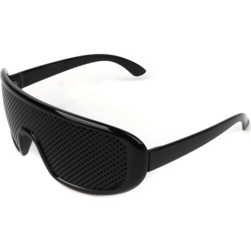 Pinhole Glasses Exercise Eyewear Eyesight Improvement Vision Glasses Training U4LF