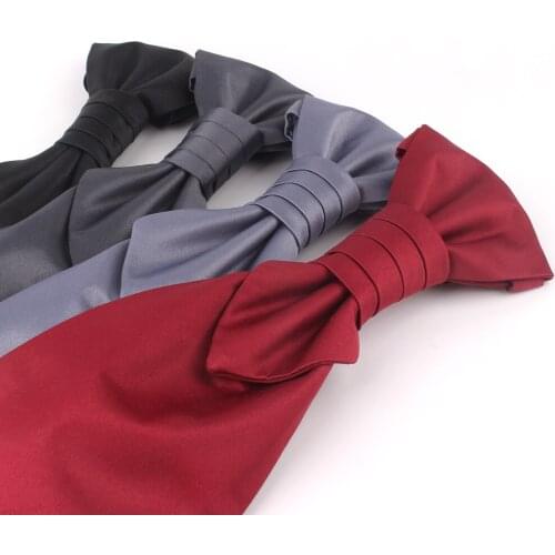 Solid Neck Ties For Men Women Casual Oversize Tie For Wedding Business Suits Big Tie Classic Men Necktie Black Wine Red Gravatas