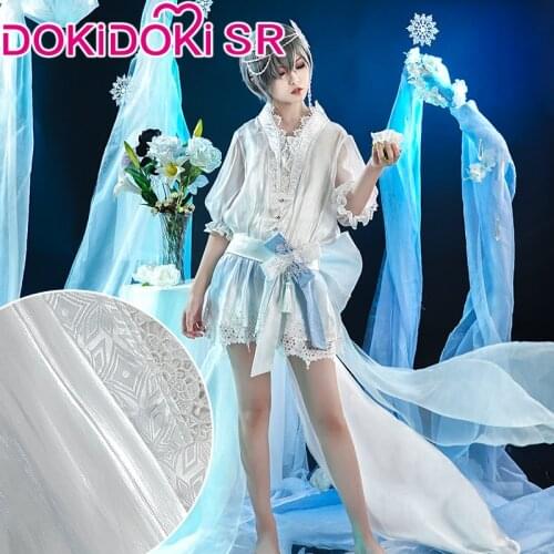 DokiDoki-SR Anime Black Butler Kuroshitsuji Cosplay Ciel Phantomhive Costume Ice Prince Black Butler Kuroshitsuji Cosplay