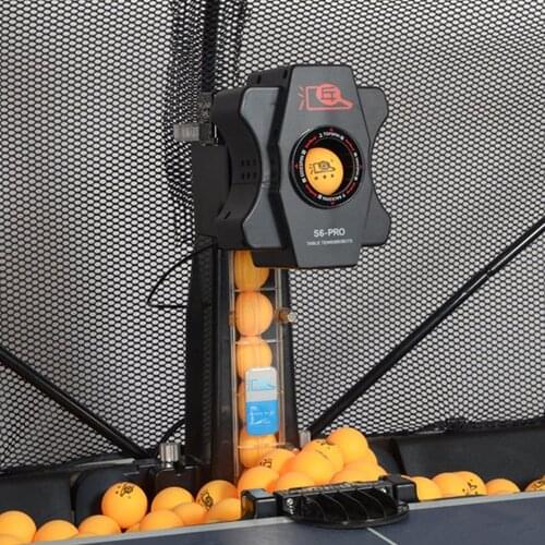 Table Tennis Robot Ping Automatic Launcher Pong Ball Machine Multifunctional Recycle Balls for Ping Pong Ball Trainer Machine