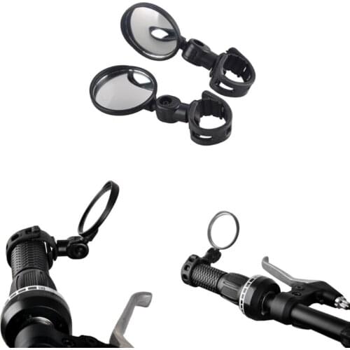 Bicycle Wide-angle Convex Rearview Mirror Scratch Resistant Glass Lens Mountain Bike Multipurpose Repair Modification