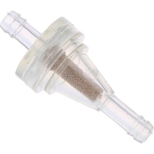 1/4 "on-line Clara Filter Gas Replacement 6mm 2x/2pcs Universal Small Plastic Motorcycle Gas Gas Gas Gas Gas Fuel Filter Mini O