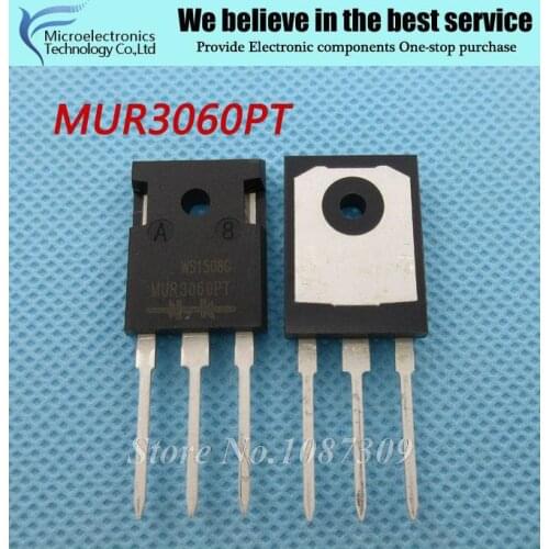 5PCS MUR3060PT MUR3060 TO-247 fast recovery diode new original