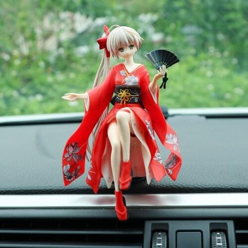 14 Cm In Loneliness Kasugano Sora Anime Car Decoration Model Cartoon Doll Pvc Craft Jewelry Gifts for Kids Hand-Made Toys