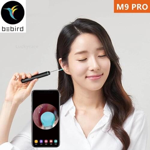 Bebird M9 Pro Smart HD Visual Ear Stick In Ear Cleaner Endoscope 300W Mini Camera Otoscope Borescope Ear Wax Removal Picker