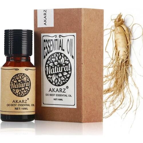 Ginseng Essential Oil AKARZ Natural Aromatic for Aromatherapy Body Skin Care Aroma 10ml 30ml 100ml