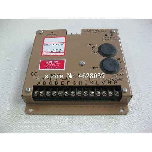 ESD5221 Electronic Engine Speed Controller Governor Generator Genset Part High Quality